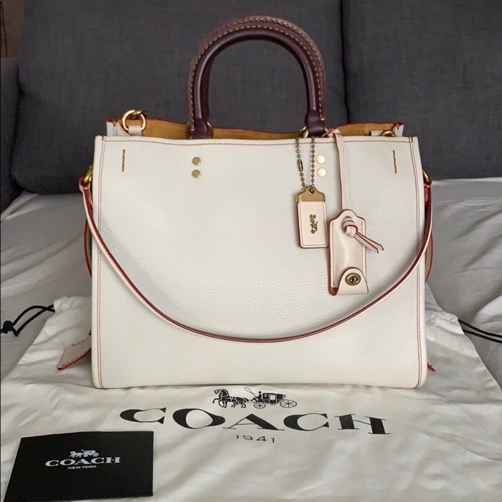 COACH 1941 Rogue 31 Satchel in Chalk